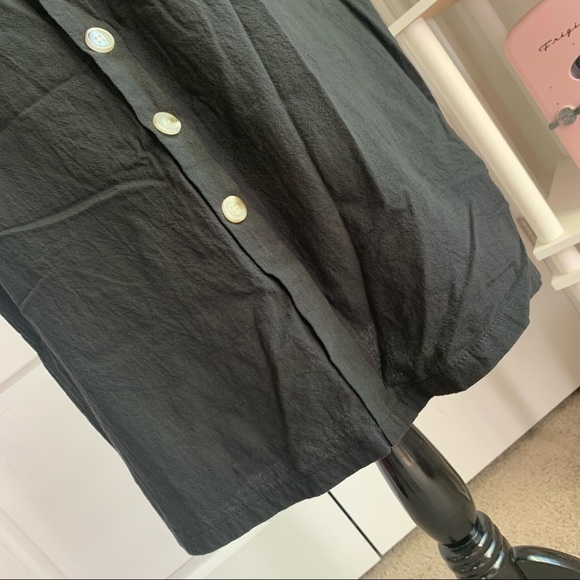 Unworn! Fit & Flare Button Detail Smocked Back Summer Dress - Picture 5 of 13